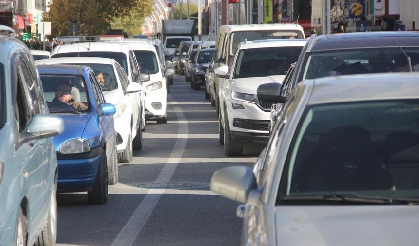 Erzincan’da Araç Sayısı 81 Bin 229 Oldu