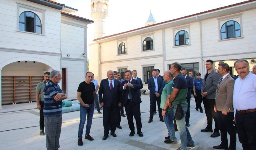Terzibaba Külliyesinde Son Kontroller Yapılıyor