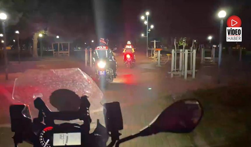 Motosikletli Polis Timleri Görev Başında