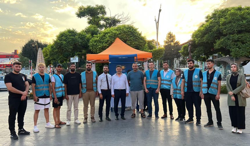 Ak Parti Dörtyol’da Üye Standı Kurdu