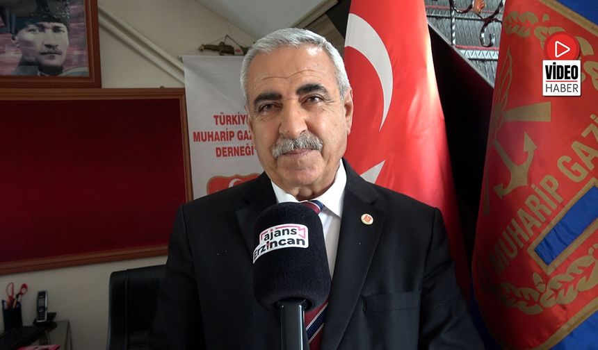 Erzincan’da 19 Eylül Gaziler Günü Kutlanacak