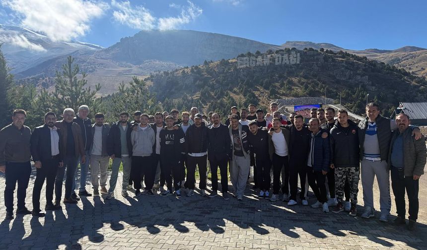 24 Erzincansporda Ergan Dağında Moral Buluşması