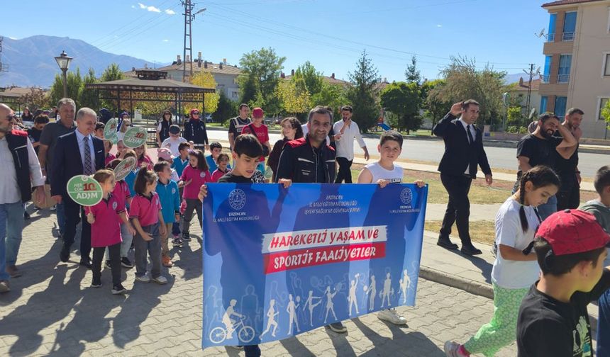 Dünya Yürüyüş Günü Etkinliği Düzenlendi