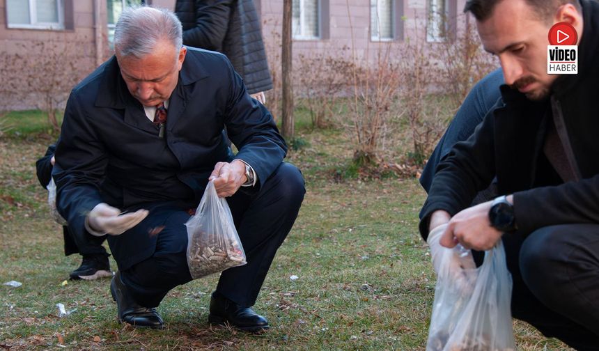 EBYÜ’de Çevre Kirliliğine Karşı Örnek Etkinlik