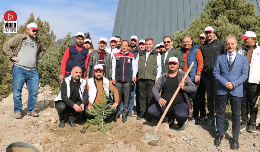Milli Ağaçlandırma Gününde Binlerce Fidan Toprakla Buluşturuldu