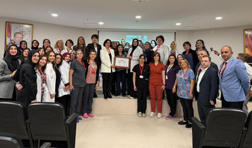 Erzincan MGEAH “Anne Dostu Hastane” Sertifikasını Aldı