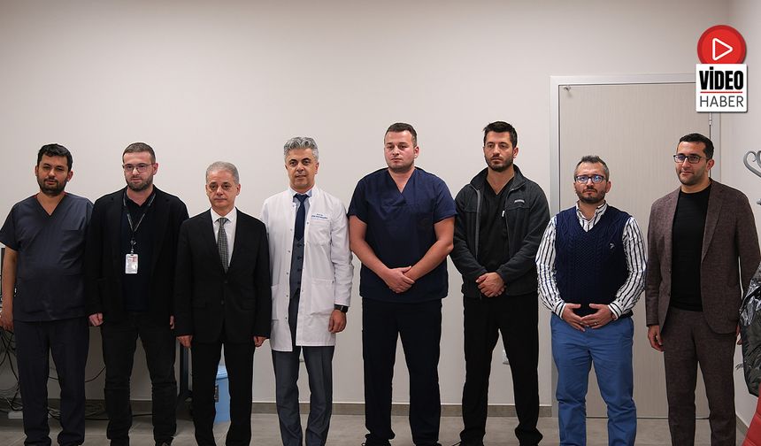 Almanya’da Umut Kesilen Hastayı Erzincan Araştırma Hastanesi Üstlendi