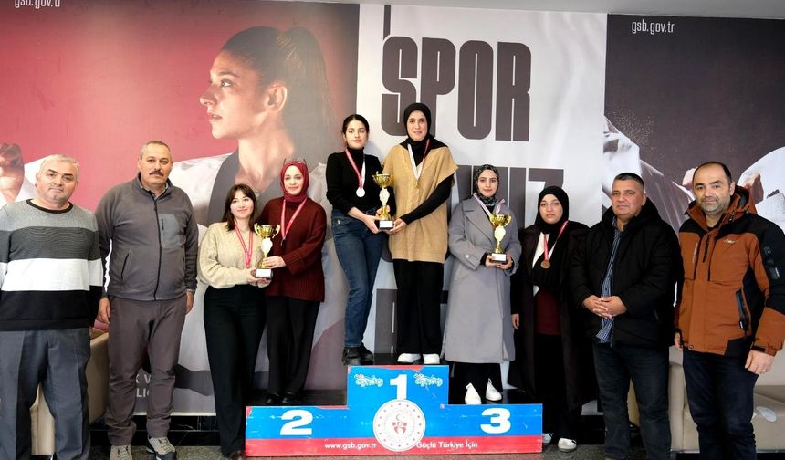 Erzincan GSB Yurtları Arası YurtLig Satranç İl Birinciliği Tamamlandı