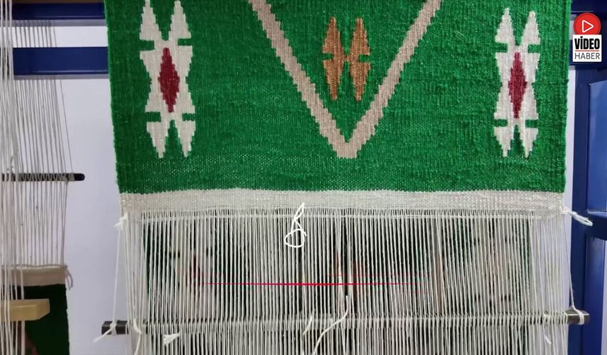 ERMEK’te Cengerli Kilim Kursuna Yoğun İlgi