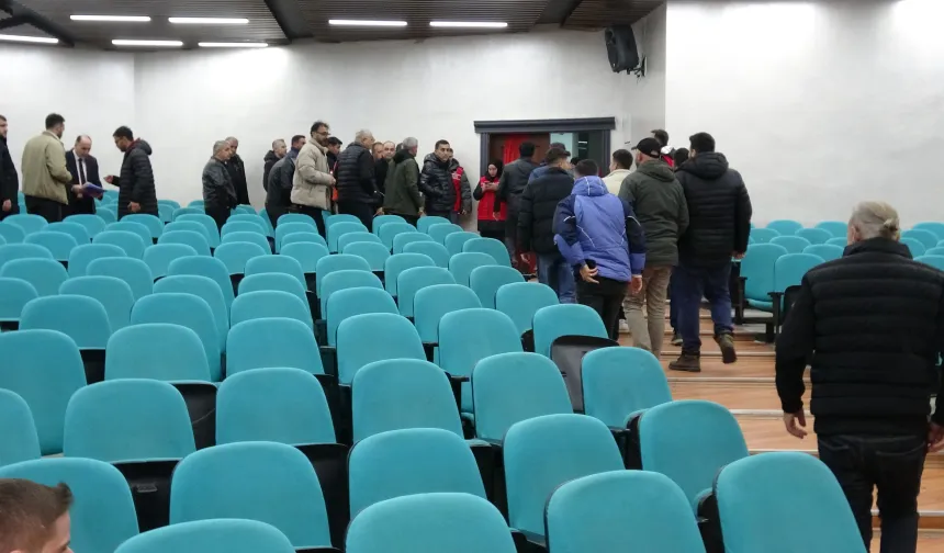 Erzincansporda Olağanüstü Kongre İkinci Toplantıya Kaldı