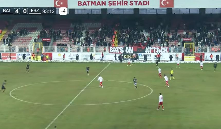 Erzincanspor Liderden Fark Yedi; 0-4