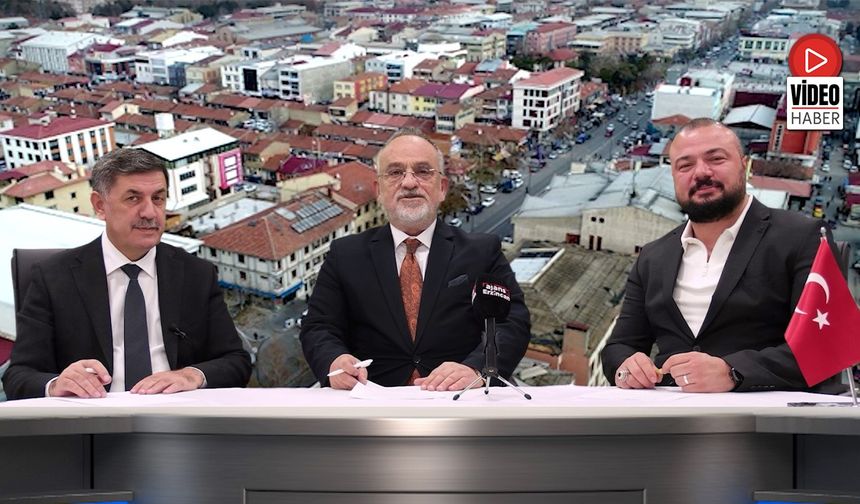 Başkan Aksun “Söylemezsek Olmaz” Programının Konuğu Oldu