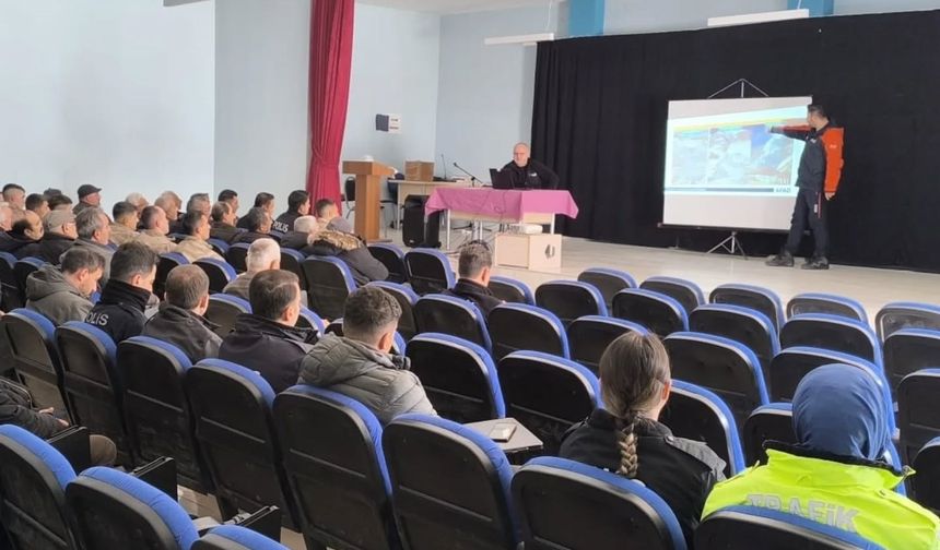 AFAD Erzincan'dan Çığ Farkındalık Eğitimi
