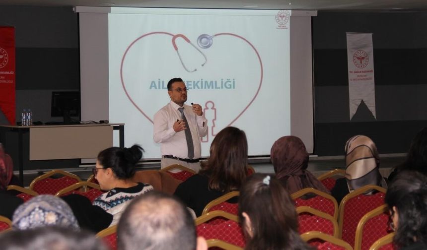 Erzincan'da Sağlık Eğitim Programı Düzenlendi