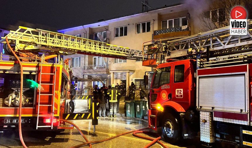 Yangın Sonrası 8 Kişi Tedavi Altına Alındı