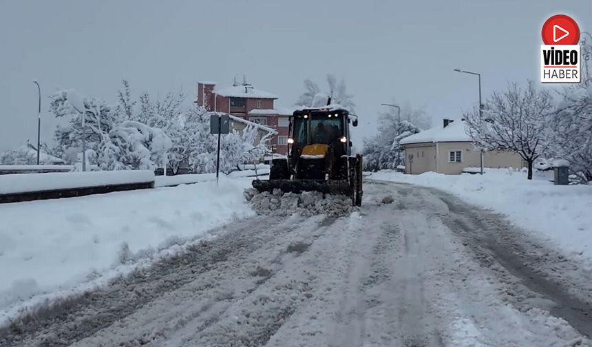 Erzincan Belediyesi’nden Karla Mücadele Çalışmaları