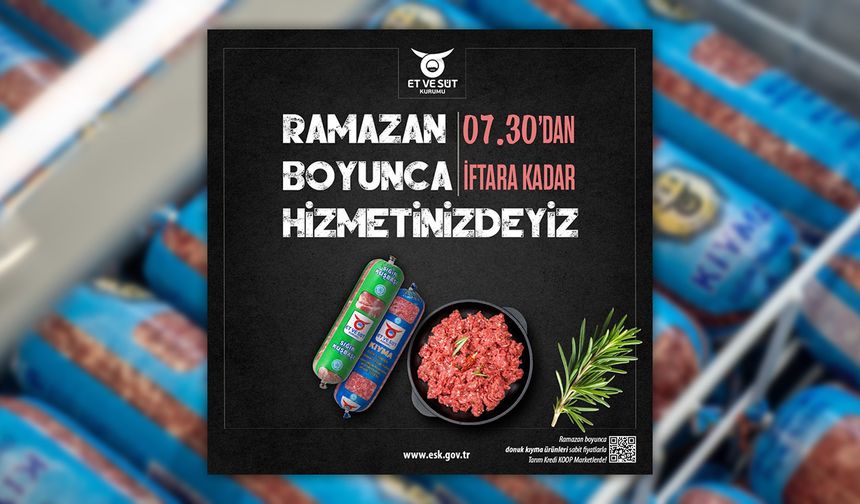 Erzincan’da Et Satışında Yoğunluk Önlemi