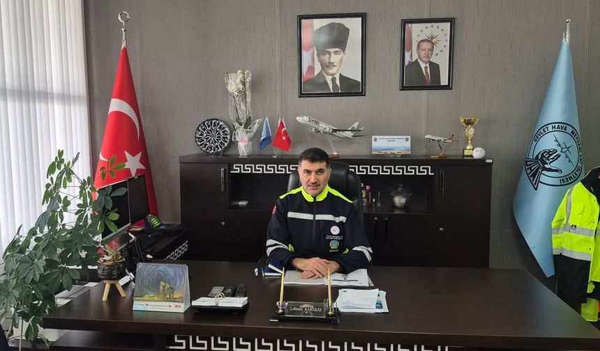 Lokman Karakaş Uşak Havalimanı Müdürü Oldu