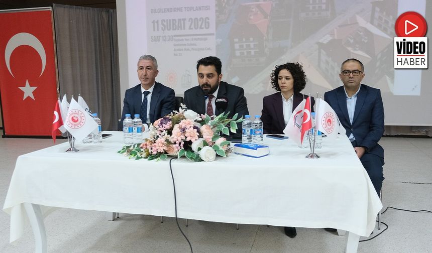 Merkez Çarşısı Bilgilendirme Toplantısı Düzenlendi