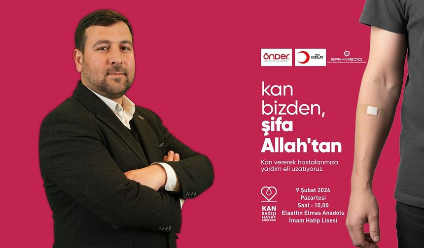 ERİHMEDD’ten Kan Bağışı Çağrısı