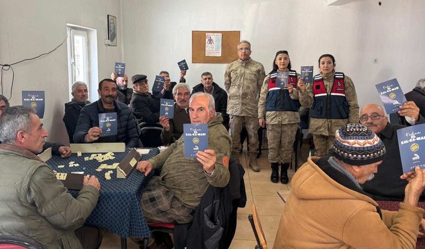 Erzincan Jandarması’ndan Önleyici Bilgilendirme Faaliyeti