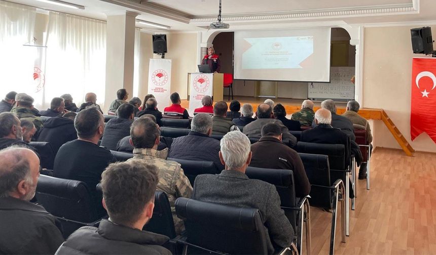 Kemaliye'de Üreticilere B-Reçete Sistemi Anlatıldı