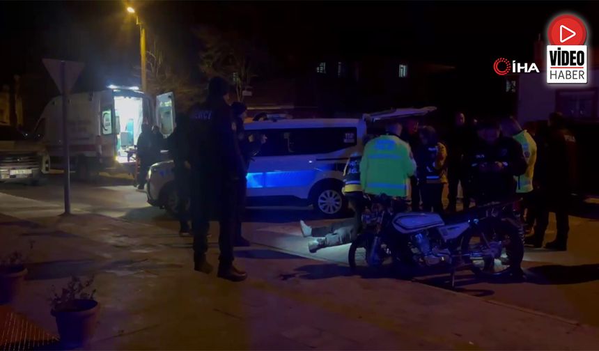 Erzincan'da Motosiklet Kazası