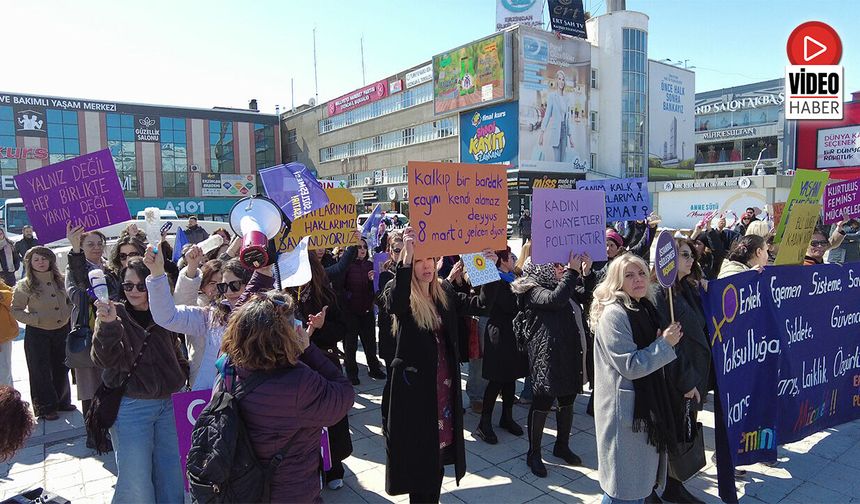 Erzincan'da 8 Mart Dünya Kadınlar Günü Coşkuyla Kutlandı