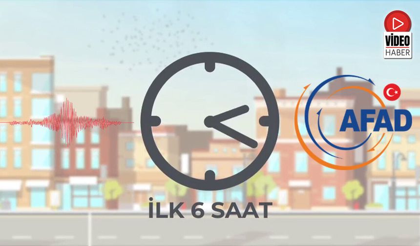 1-7 Mart Deprem Haftasında AFAD’dan Hayati Uyarılar