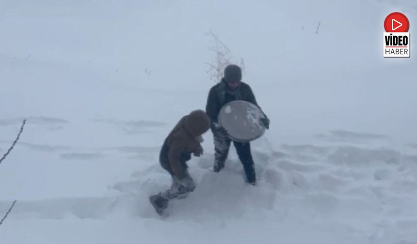 Karla Kaplı Bahçede Talihsiz Anlar