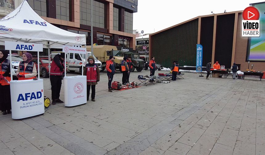 AFAD, MEB AKUB ve 3. Ordu’dan Deprem Haftası Etkinliği