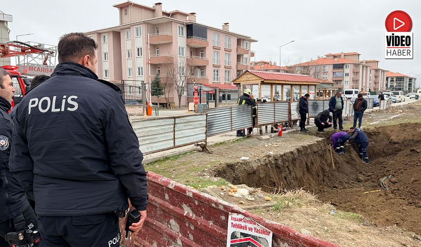 İnşaat Alanında Doğalgaz Hattı Koptu, Ekipler Seferber Oldu