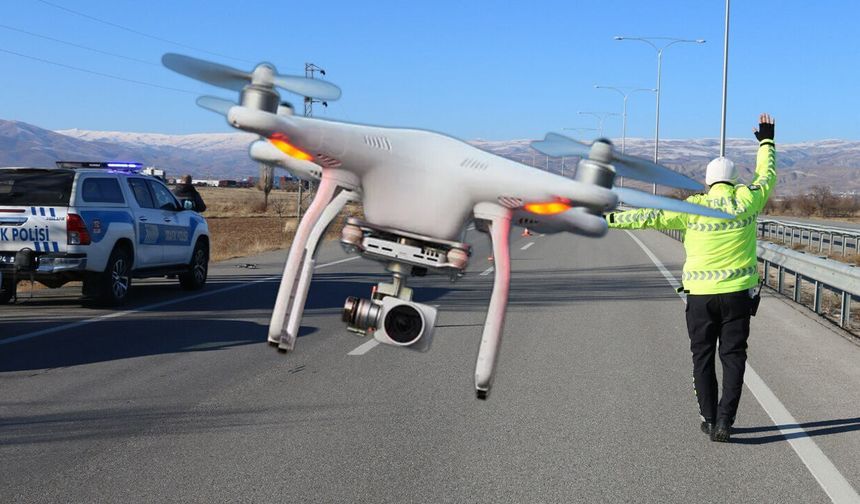 Erzincan Emniyet Müdürlüğü'nden Drone Uyarısı