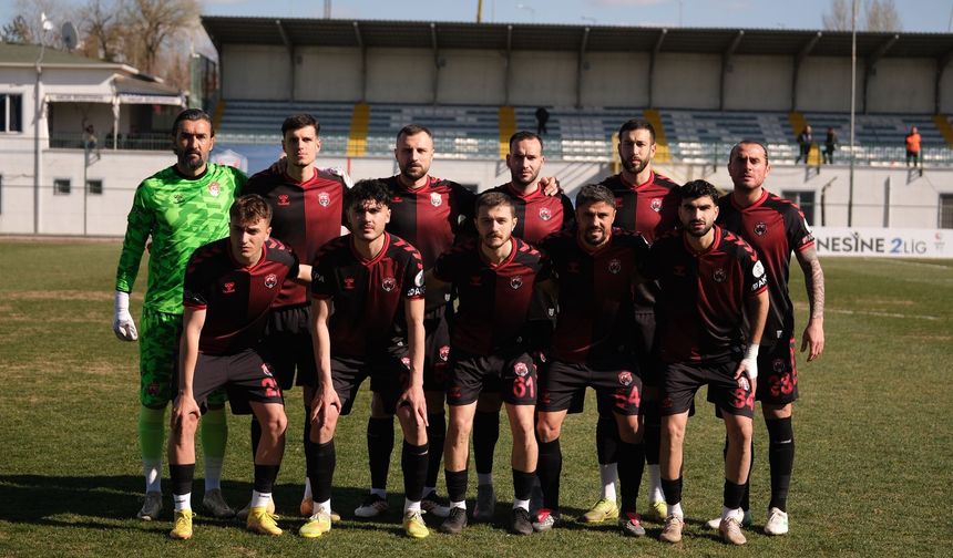 Erzincanspor Son Dakikada Beraberliğe Razı Oldu; 1-1