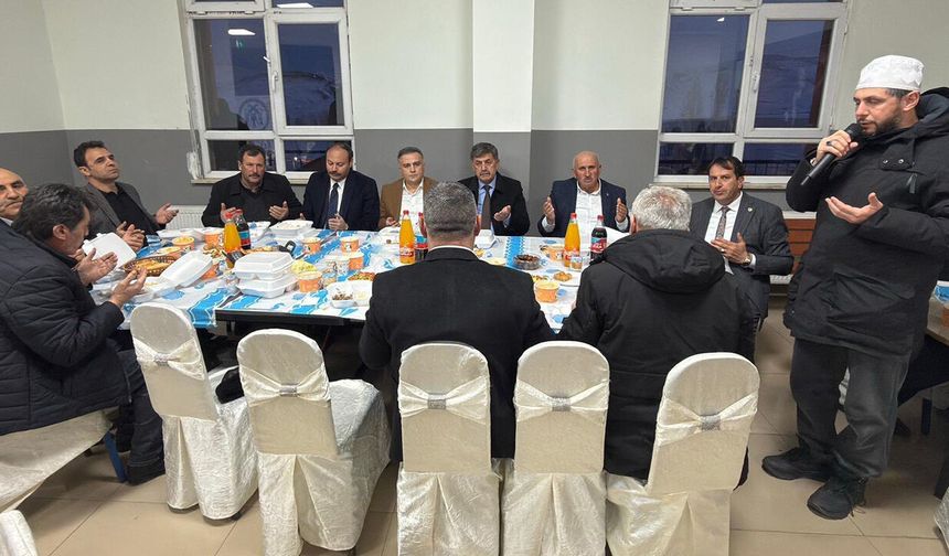 Otlukbeli’nde Şehit Yakınları ve Gaziler Onuruna İftar