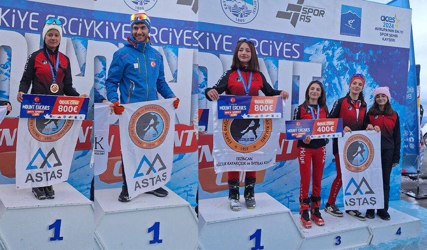 Dağ Kayağında Zirve Erzincan’ın