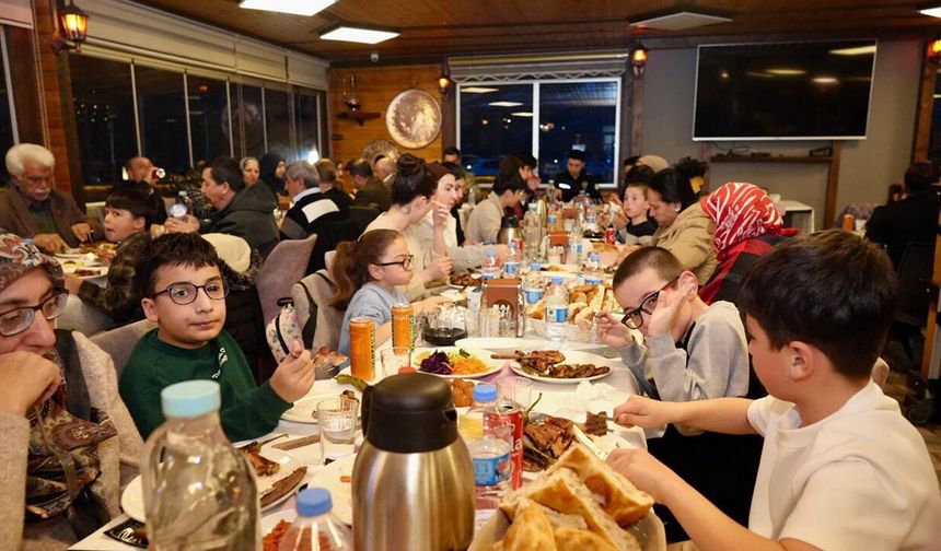 Üzümlü’de Şehit ve Gazi Ailelerine İftar Programı