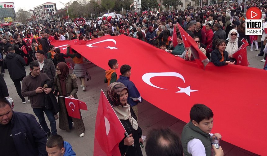 Erzincan'da 23 Nisan Coşkuyla Kutlandı