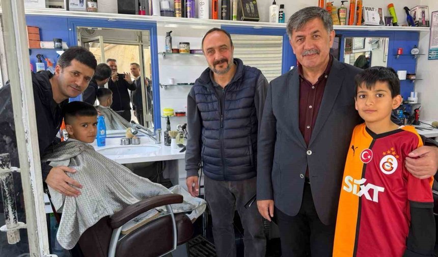 Başkan Aksun’dan Esnaf ve Vatandaş Ziyaretleri