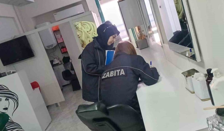 Erzincan'da Kuaför ve Güzellik Merkezlerine Denetim