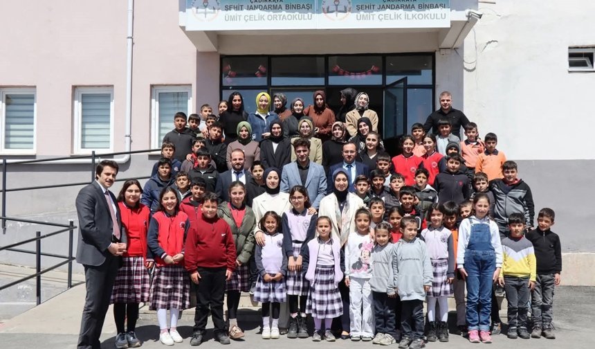 Tercan Kaymakamı Duman'dan Okullara Ziyaret