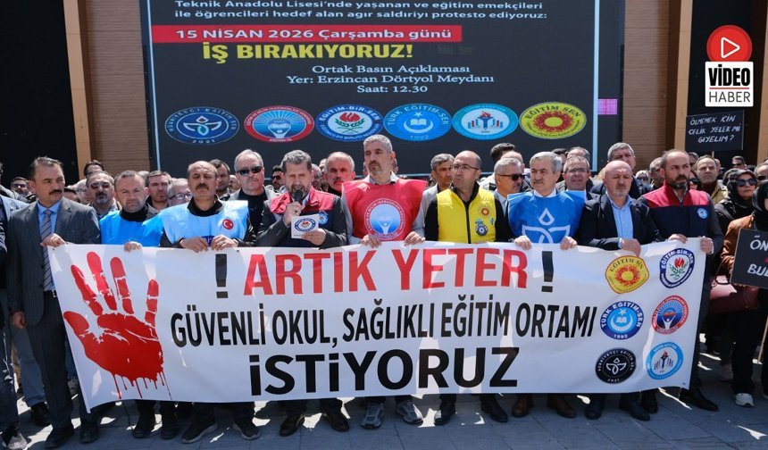 Okullarda Şiddete Karşı Erzincan’dan Sert Mesaj