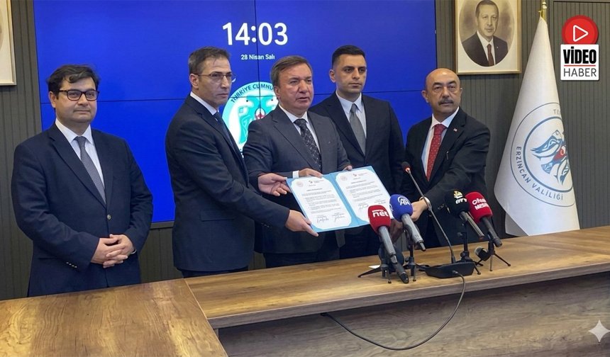 Erzincan’dan Türkiye’ye Örnek Olacak Eğitim Projesi İmza Töreni Düzenlendi