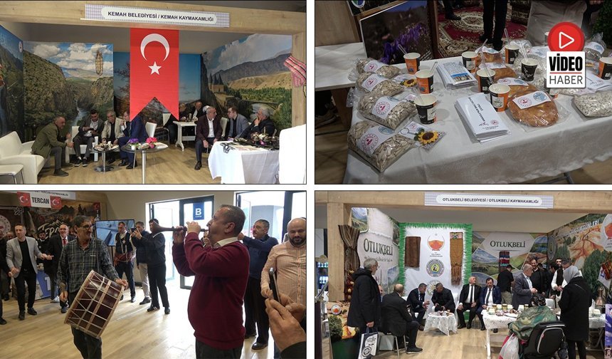 Erzincan’ın İlçeleri İstanbul’da Büyük İlgi Gördü