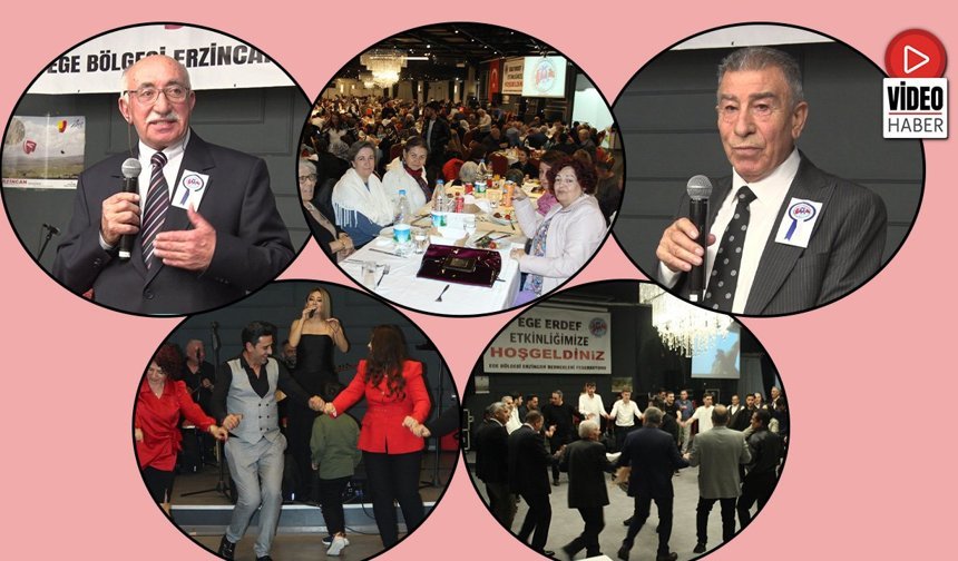 Erzincanlılar İzmir'de Birlik Gecesinde Buluştu