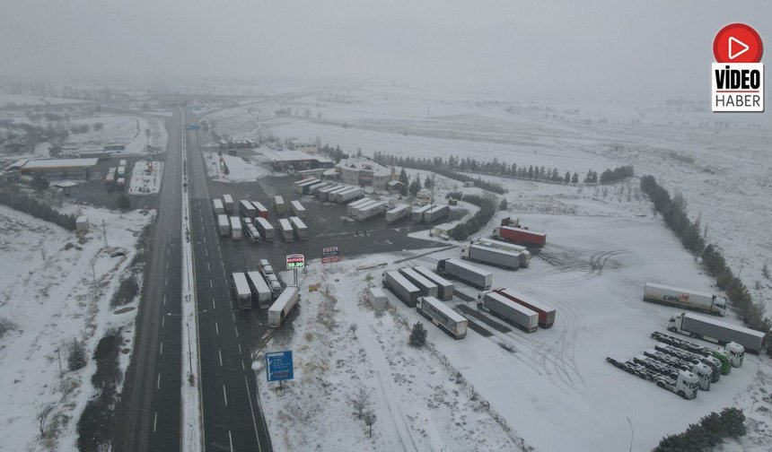 Erzincan Geçitlerinde Sürücülerin Zor Anları