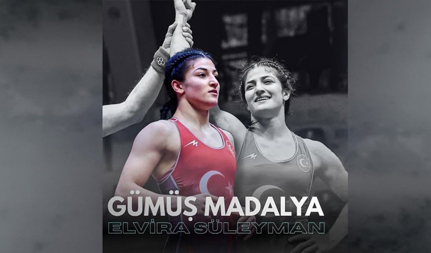 Gururumuz Elvira Süleyman Avrupa İkincisi