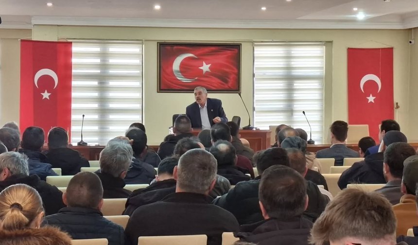 Cimin’de Belediye Çalışmaları Değerlendirildi