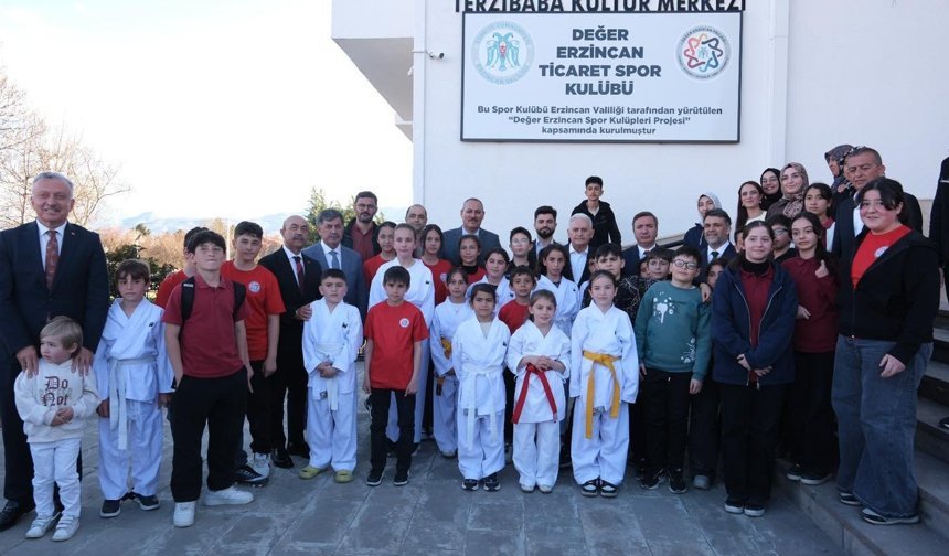 Erzincan'da Sporun Yaygınlaşmasına Destek