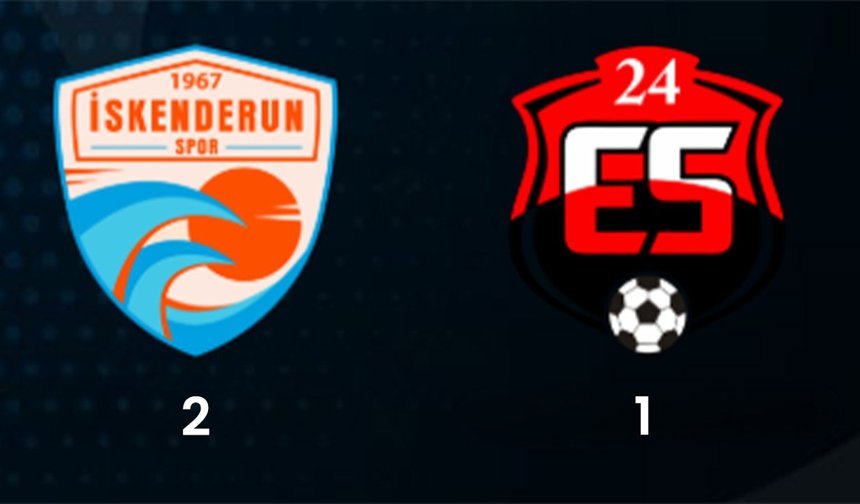 Erzincanspor İskenderun’dan Eli Boş Döndü; 1-2